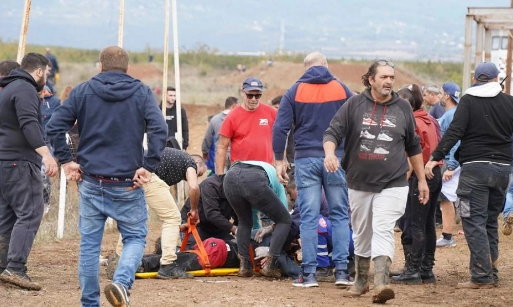 Ελεύθεροι οι δύο συλληφθέντες για το ατύχημα σε αγώνα Motocross στα Γιαννιτσά